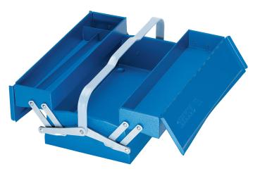 GEDORE 1263 L Werkzeugkasten, leer, 3 Fächer, 160x420x225 mm