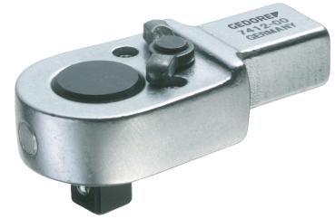 GEDORE 7412-00 Einsteckumschaltknarre 1/4, 9x12"