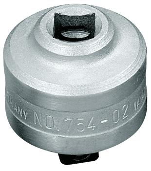 GEDORE 754-02 Aufsteckknarre 1/2 rechts"