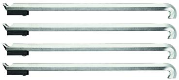 GEDORE 1.29/45 Abzughaken-Satz, 4-teilig, 226 mm, mit Abstandshaltern