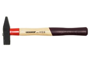 GEDORE 600 H-300 Schlosserhammer ROTBAND-PLUS mit Hickorystiel, 300 g