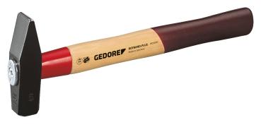 GEDORE 600 H-500 Schlosserhammer ROTBAND-PLUS mit Hickorystiel, 500 g