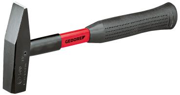 GEDORE 500 F-600 Schlosserhammer mit Fiberglasstiel, 600 g