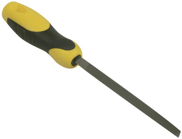 Dreikantfeile mit Heft, Hieb 1, 200 mm