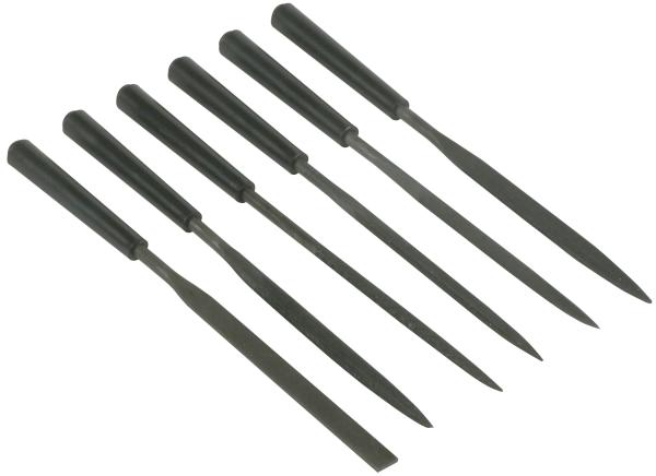 Nadelfeilen-Satz, 6-tlg, 150 mm
