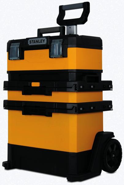 Rollende Werkstatt gelb-schwarz