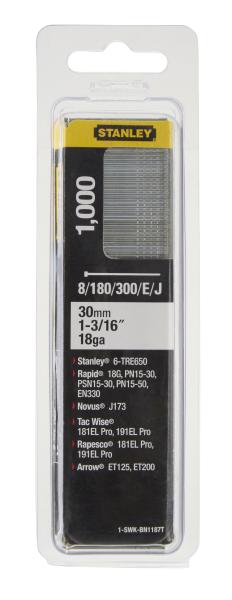 30MM/5/8" VERSENKNAGEL-TYP J-18GA