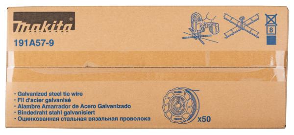 Makita 191A57-9 Bindedraht verzinkt
