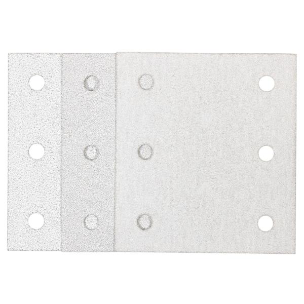 Schleifpapier-Set 102x114 mm 3-tlg.