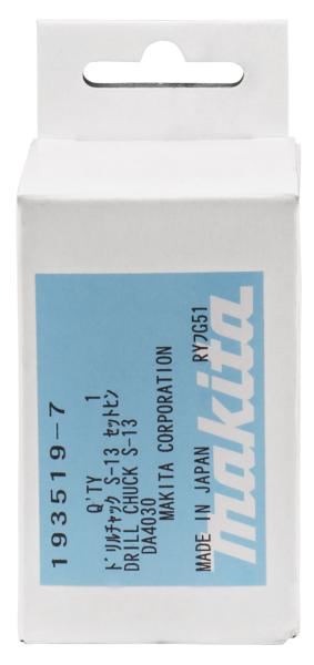 Zahnkranzbohrfutter 13mm