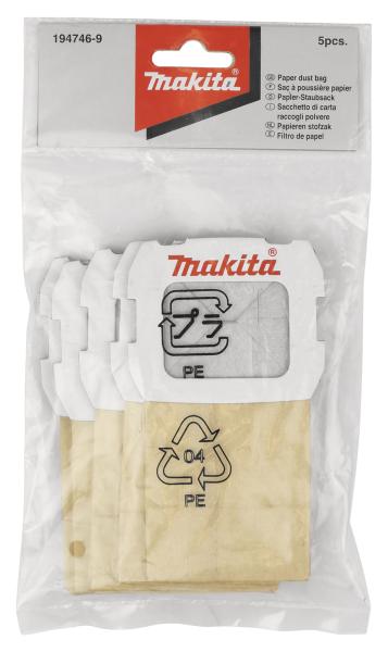 Staubsack Papier 5-teilig