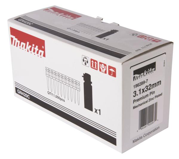 Makita 196289-7 Betonnagel 3,1x32mm HC6