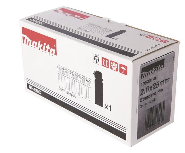Makita 196291-0 Betonnagel 2,6x25mm C6
