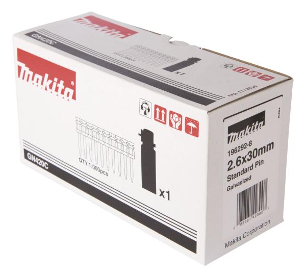 Makita 196292-8 Betonnagel 2,6x30mm C6