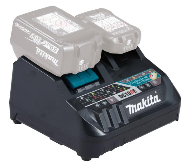 Makita 198720-9 Multi-Schnellladegerät DC18RE Beispiel