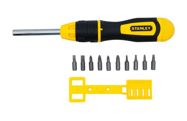 STANLEY RATCHET MULTIBIT - 10 BITS