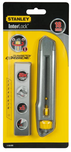 Cutter Interlock 18mm Carbide-Klingen