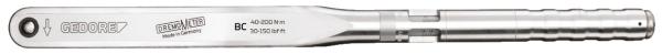 GEDORE 8573-00 Drehmomentschlüssel DREMOMETER BC 40-200 Nm