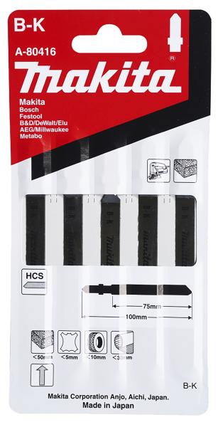 Makita A-80416 Stichsägeblatt B-K Dämmstoff/Leder/Gummi
