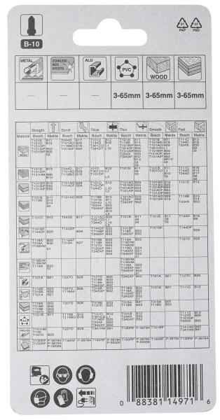 Makita A-85628 Stichsägeblatt B-10 Holz/Kunststoff