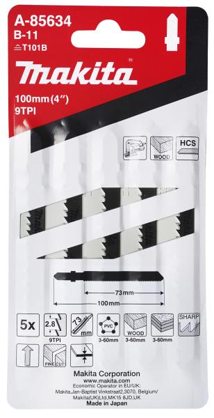 Stichsägeblatt B-11 Holz/Kunststoff