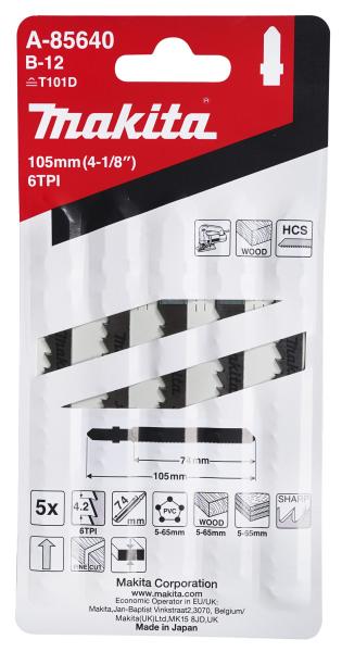 Stichsägeblatt B-12 Holz/Kunststoff