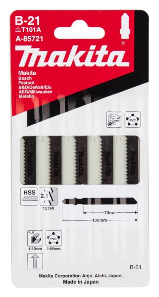 Stichsägeblatt B-21 Kunststoff/Aluminium