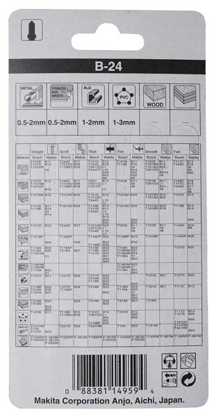 Makita A-85759 Stichsägeblatt B-24 Metall/Kunststoff