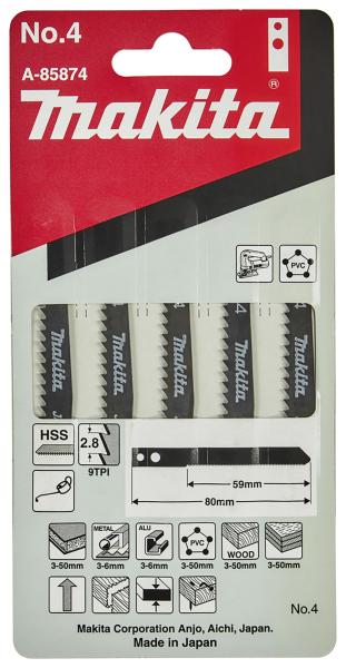 Stichsägeblatt Nr.4 Holz/Metall/Kunststoff