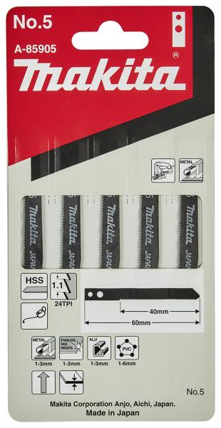 Stichsägeblatt Nr.5 Metall/Kunststoff
