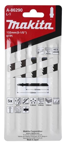 Makita A-86290 Stichsägeblatt L-1 Holz/Kunststoff