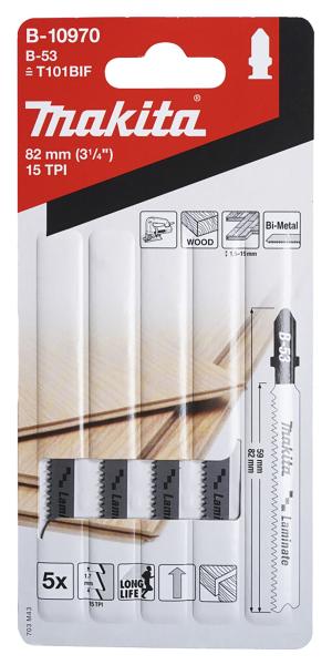 Makita B-10970 Stichsägeblatt B-53 bi Laminat