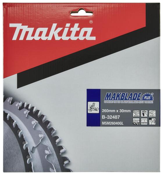 MAKBLADE Sägeb. 260x30x40Z