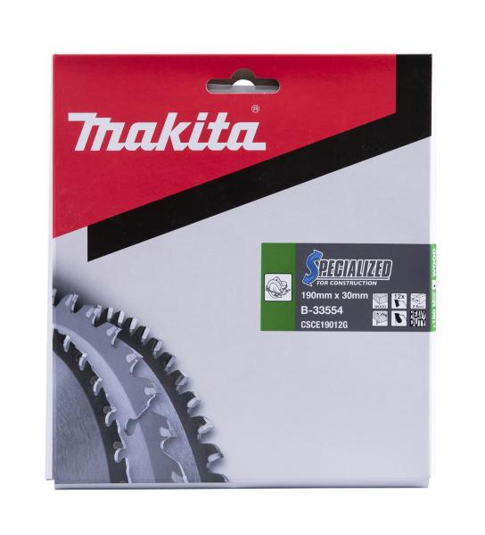 Makita B-33554 SPECIALIZED Sägeb.190x30x12Z