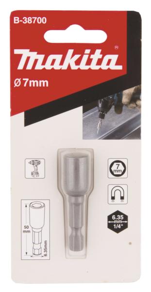 Steckschlüssel 1/4" SW7