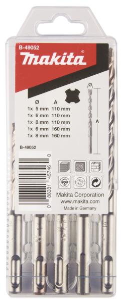 SDS-PLUS Bohrer-Set 5-tlg.V-PLUS