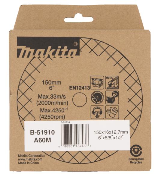 Makita B-51910 Schleifstein A60M