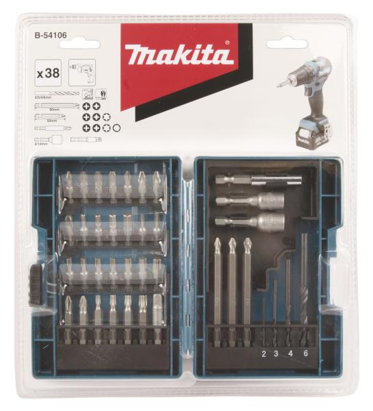Makita B-54106 Bohrer-Bit-Set 38-tlg.