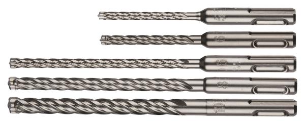 SDS-PLUS Bohrer-Set 5-tlg. NEMESIS II