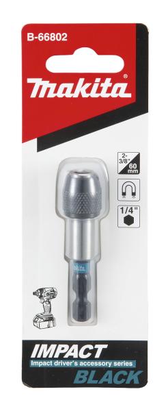 Bit-Halter 1/4" 60mm IMPACT BLACK