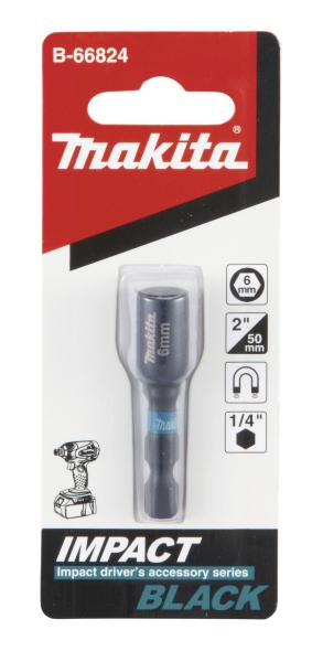 Makita B-66824 Steckschlüssel 6mm Impact Black