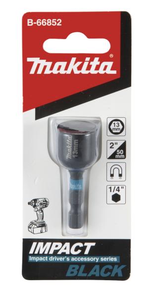 Makita B-66852 Steckschlüssel 13mm Impact Black