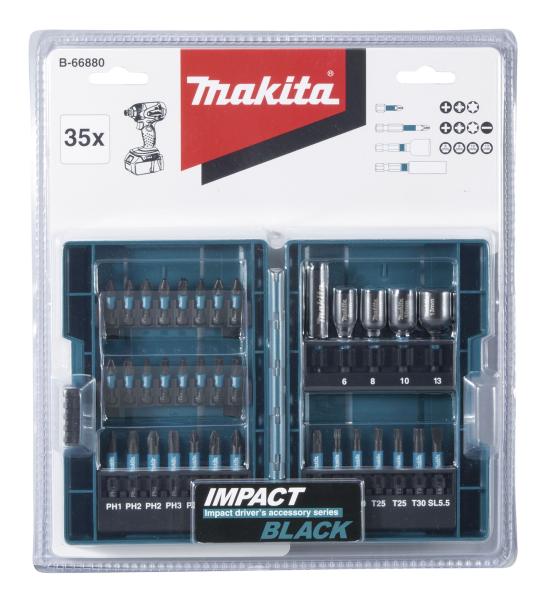 Makita B-66880 Impact Black Bit-Set