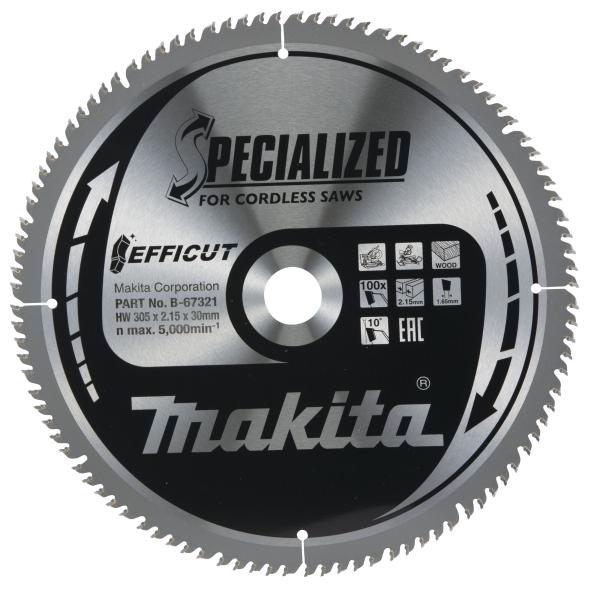 Sägeblatt 305x2,15x30, 100Z EFFICUT