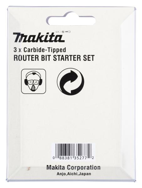 Makita D-30209 Fräser-Set 3Stk