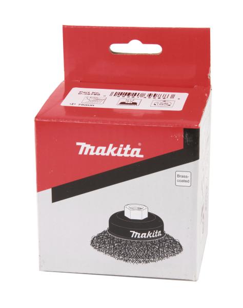 Topfbürste 75mm vermessingt