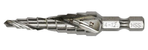 Stufenbohrer 1/4" HSS