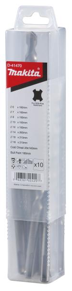 SDS-PLUS Bohrer-Meißel-Set 10-tlg.