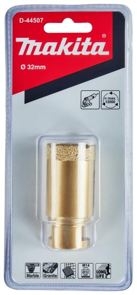 Makita D-44507 Diamant-Hohlbohrkrone 32 mm