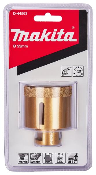 Makita D-44563 Diamant-Hohlbohrkrone 55 mm
